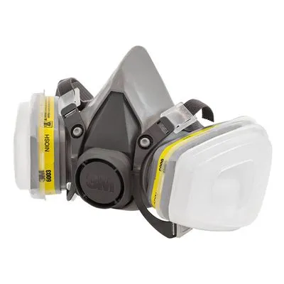RESPIRADOR 6200 SOLDA - 3M