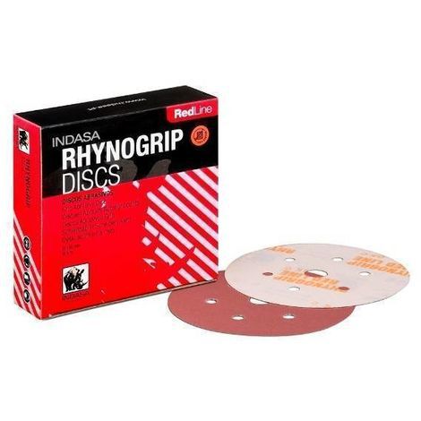 DISCO RED LINE INDASA- Selecione a Quantidade, Grão, Polegada e Furos