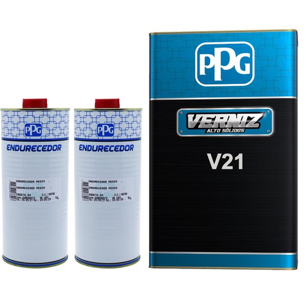 Verniz PU Alto Sólido 2:1 4L + 2 Endurecedor Médio 900ml ACS Autocolor