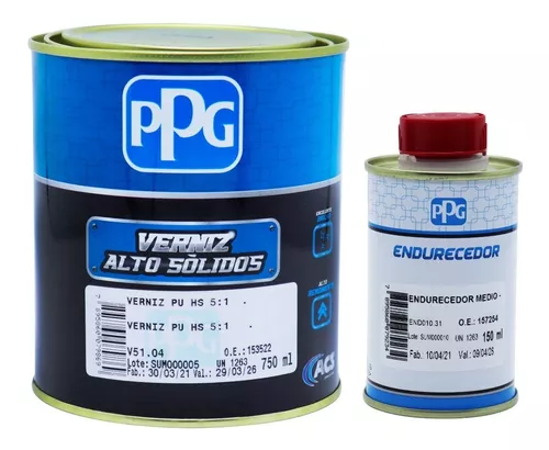 Verniz PU V51 5:1 750ml + Endurecedor Médio 150ml ACS Autocolor