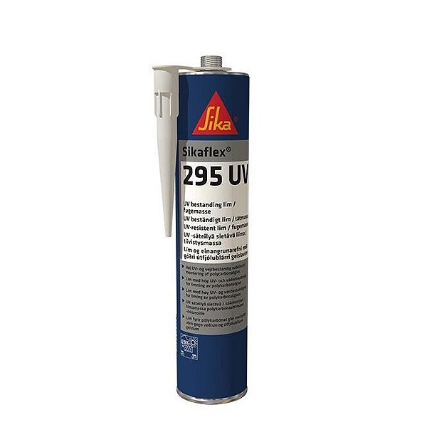 SIKAFLEX 295 UV  CARTUCHO 300ML  - Selecione a quantidade e cor.
