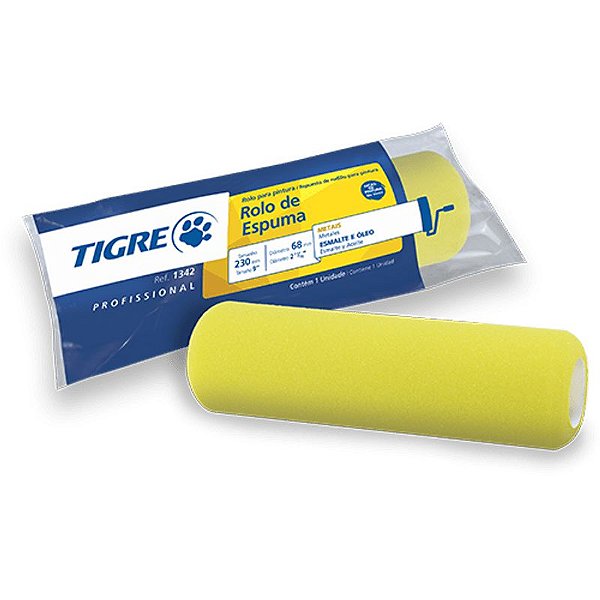 ROLO DE ESPUMA 1342 23CMM  - TIGRE
