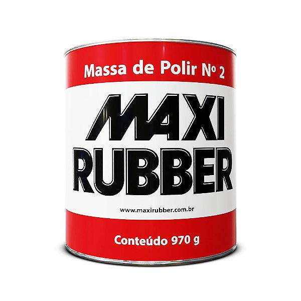MASSA DE POLIR - MAXI RUBBER
