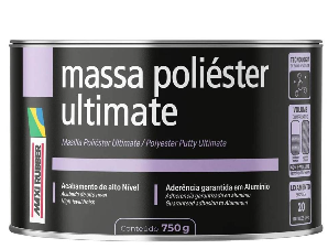 MASSA POLIESTER ULTIMATE 750G MAXI RUBBER