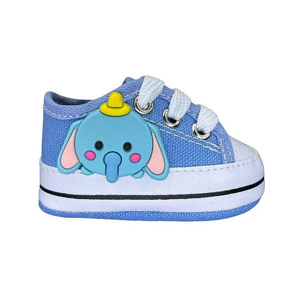 Tênizinho Starzinho de bebê Elefantinho (Azul)