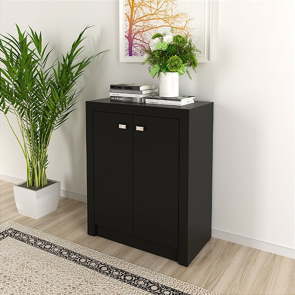 Balcão para Escritório Home Office 60cm 2 Portas