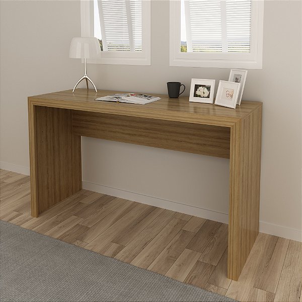 Mesa Escrivaninha para Escritório Home Office Compacta 127cm