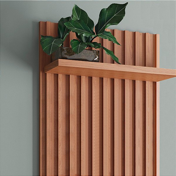 Prateleira Simples 135cm em 100% MDF Freijó