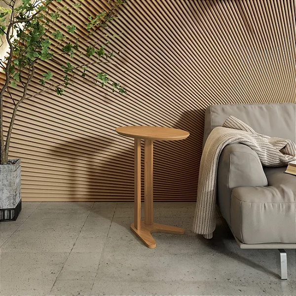 Mesa de Canto Moderna 60cm em 100% MDF