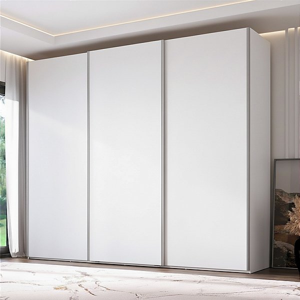 Guarda Roupa Veneto em 100% MDF 274,5x230cm 3 Portas 6 Gavetas
