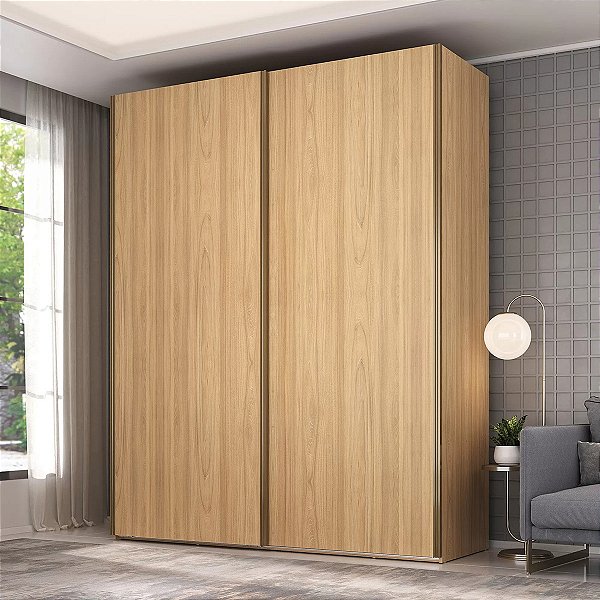 Guarda Roupa Veneto em MDF 183x230cm 2 Portas 3 Gavetas