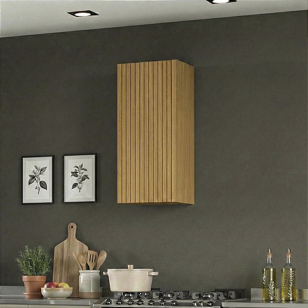 Armário Aéreo Cozinha Sardenha em MDF 40x83cm com 1 Porta