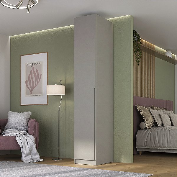 Guarda Roupa Modular Bend MDF 44,5x240cm 1 Porta Abertura Esquerda