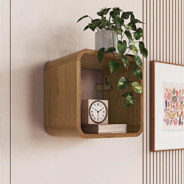 Nicho Simples 30x24cm Linha Curve com Cantos Arredondados