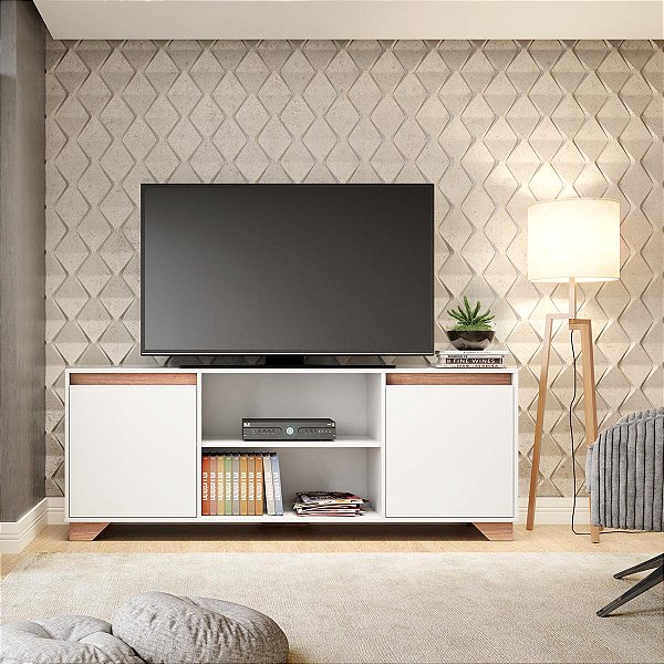 Rack para TV Até 40 Polegadas 135cm Benevello 2 Portas com Pés