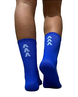 Meia Fastpace Cano Médio-Azul 39/43