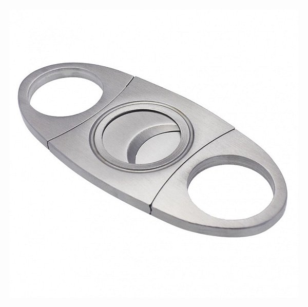 Cortador de Charutos Apex Círculo - Aço Inox Escovado