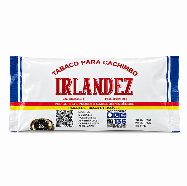 Tabaco para Cachimbo Irlandez Tradicional - Bag 50g