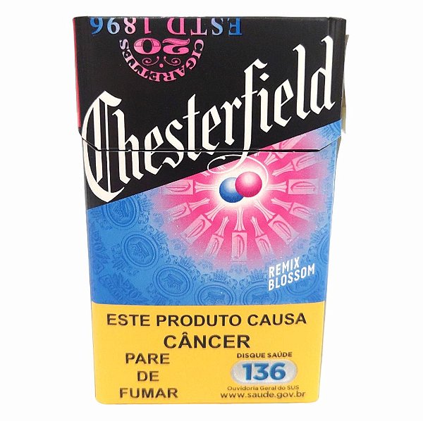 Cigarro Chesterfield Remix Blossom - (Menta e Frutas Vermelhas)