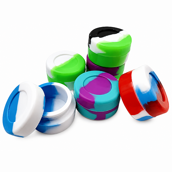 Container de Silicone (Slick) Redondo - 5ml