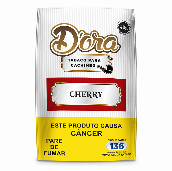 Tabaco para Cachimbo D'ora Cherry - Bag 40g