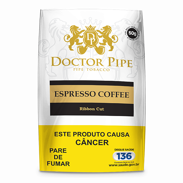 Tabaco para Cachimbo Doctor Pipe Espresso Coffe - Bag 50g