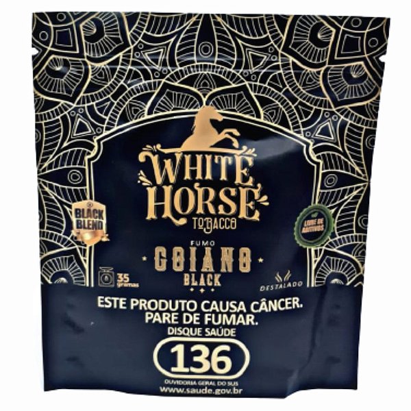 Tabaco White Horse Fumo Goiano - Bag 35g