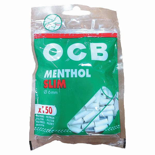Filtro OCB Slim Menthol c/150 (6x15mm)