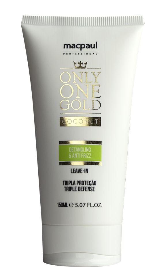 Only One Gold Coconut Leave-in Tripla Proteção Macpaul 150ml