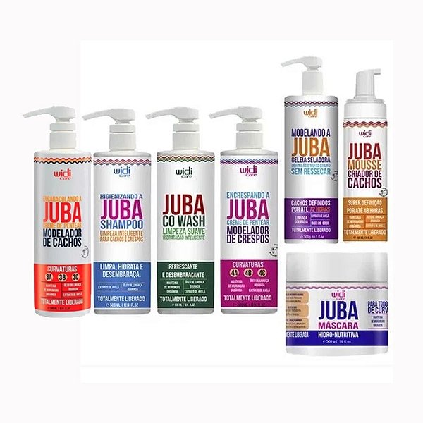 Kit Widi Care Linha Juba Master Encrespando Encaracolando