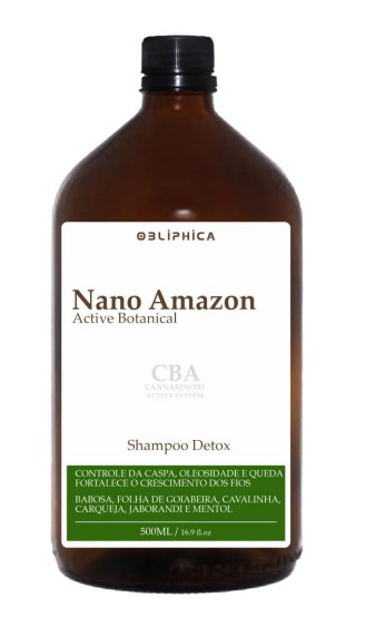 Obliphica Shampoo Detox Nano Amazon 500ml