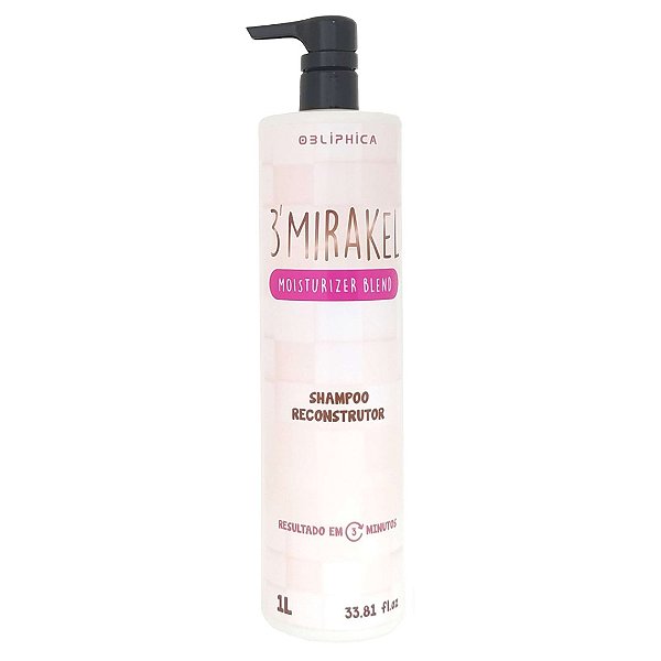 Shampoo 3'Mirakel Obliphica 1 Litro