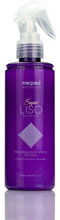 macpaul Super Liso Prolongamento Efeito Escova 200ml