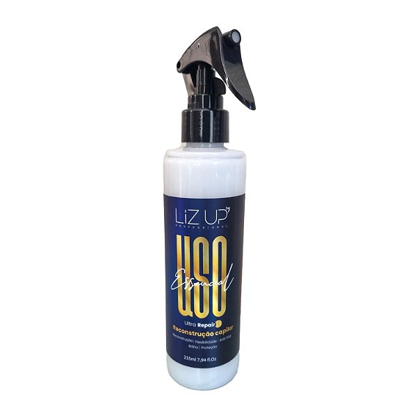 Uso Essencial Liz Up Profissional 235ml Reconstrutor Capilar