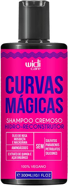 Widi Care Curvas Mágicas Shampoo Cremoso Ultra Hidratante 300ml