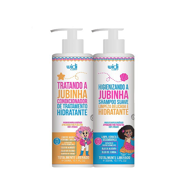 Kit Widi Care Jubinha Shampoo 300ml + Condicionador 300ml