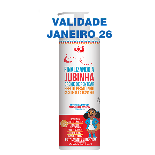 Finalizando a Jubinha Creme de Pentear Efeito PESADINHO - Widi Care