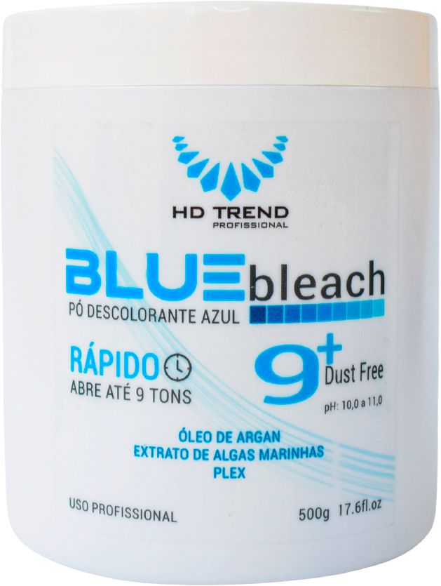 HD Trend Pó Descolorante Blue Bleach 500g