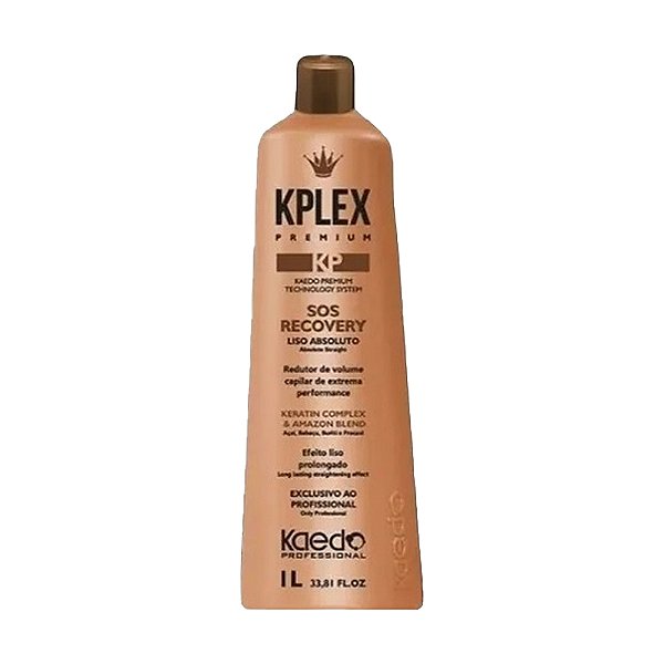 Kplex Premium Sos Recovery 1l Progressiva Sem Formol Kaedo