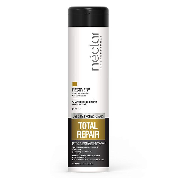 Néctar Shampoo Total Repair Queratina 300ml