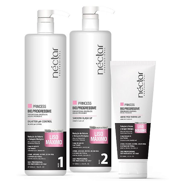 Kit Néctar Princess Premium Shampoo + Selante + Finalizador