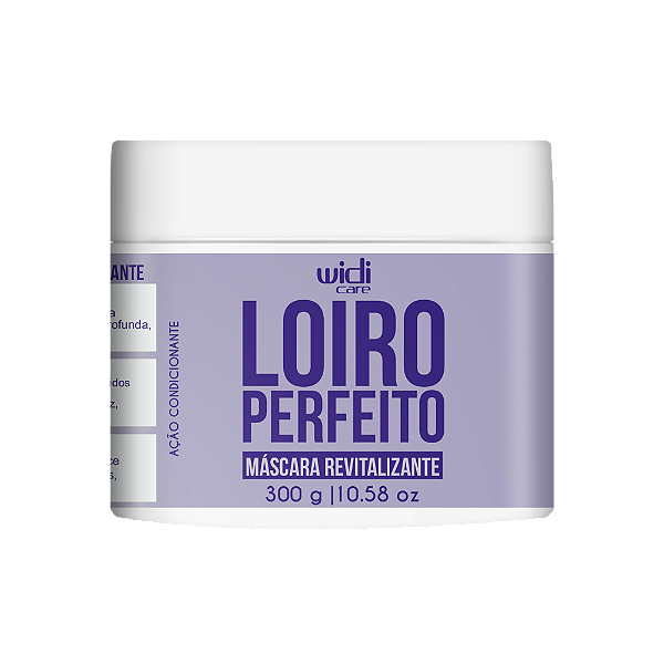 Widi Care Máscara Revitalizante Loiro Perfeito 300g