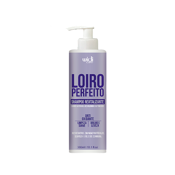 Widi Care Shampoo Revitalizante Loiro Perfeito Lançamento 300ml