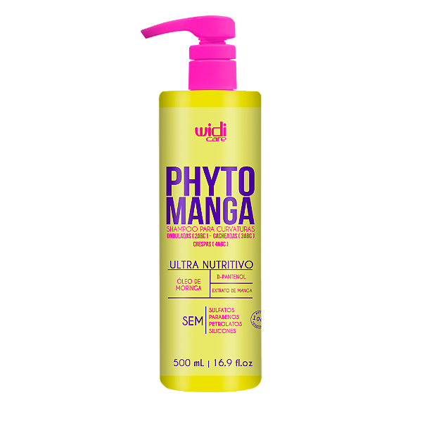 Widi Care Shampoo Para Curvas Phyto Manga Lançamento 500ml