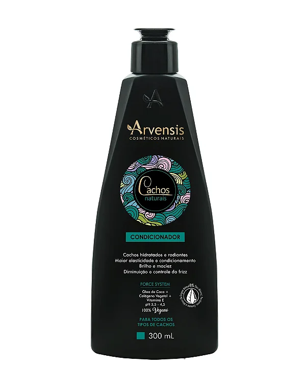 Condicionador Cachos Naturais Arvensis 300g