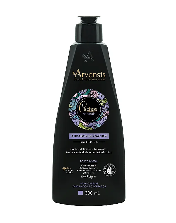 Creme Ativador de Cachos (Ondulados e Cacheados) Arvensis 300G