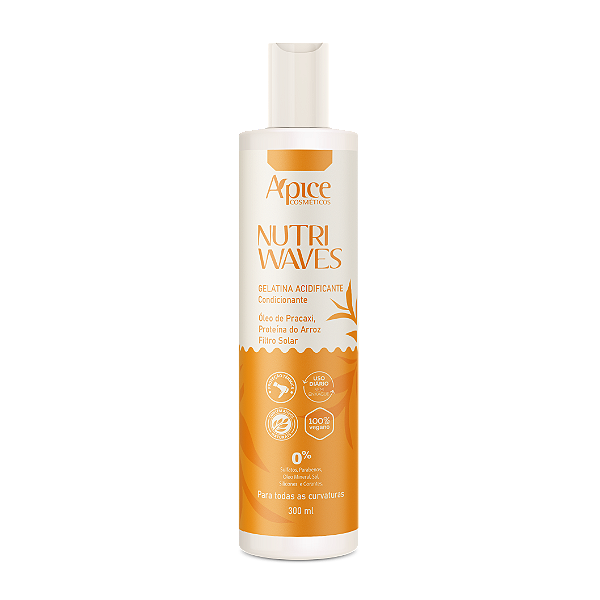 Ápice Cosméticos Gelatina Ativadora Nutri Waves 300ml