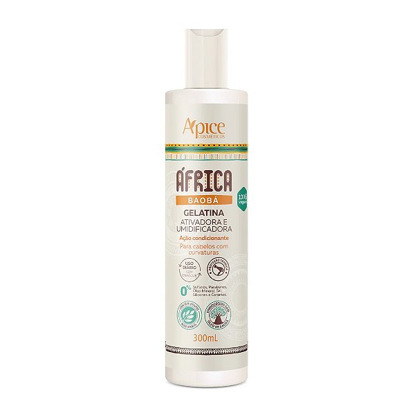 Ápice Cosméticos Gelatina Ativadora África Baobá 300ml