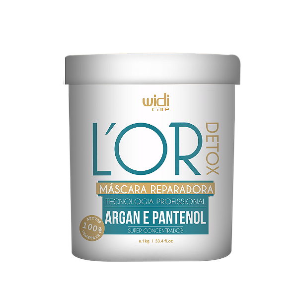 Máscara Reparadora L'OR Detox - Widi Care - 1 KG