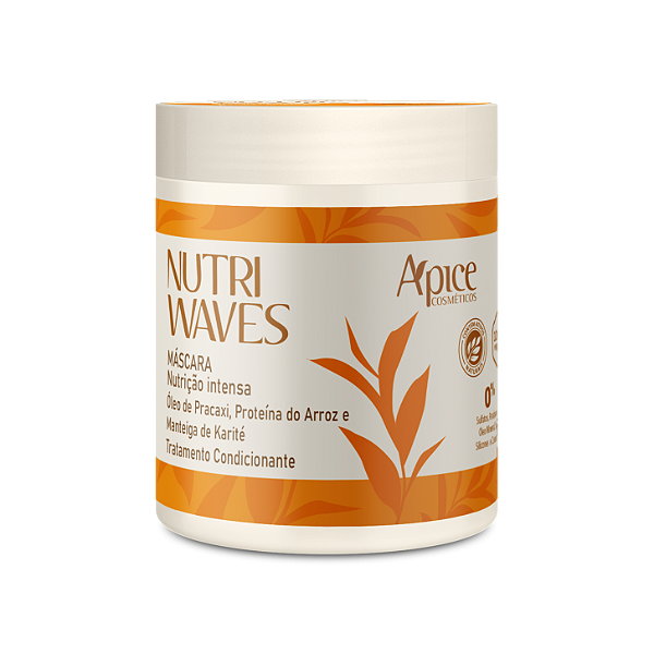 Apice Cosméticos Nutri Waves Máscara 500g